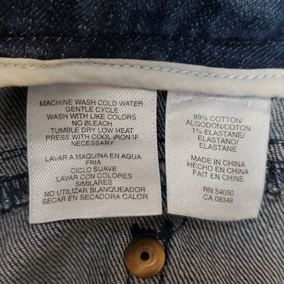 Jones New York Sport Denim Skirt EUC 4 - Picture 4 of 6